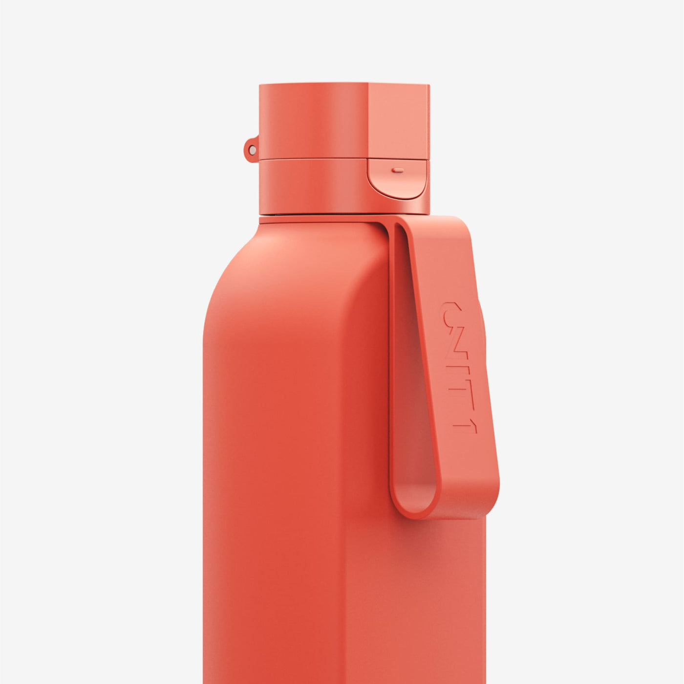 UNIT 1 Water Bottle in Coral Red Color - Detail