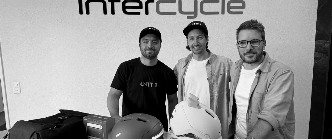 UNIT 1 partners with Intercycle to expand smart helmet and light distribution in Switzerland