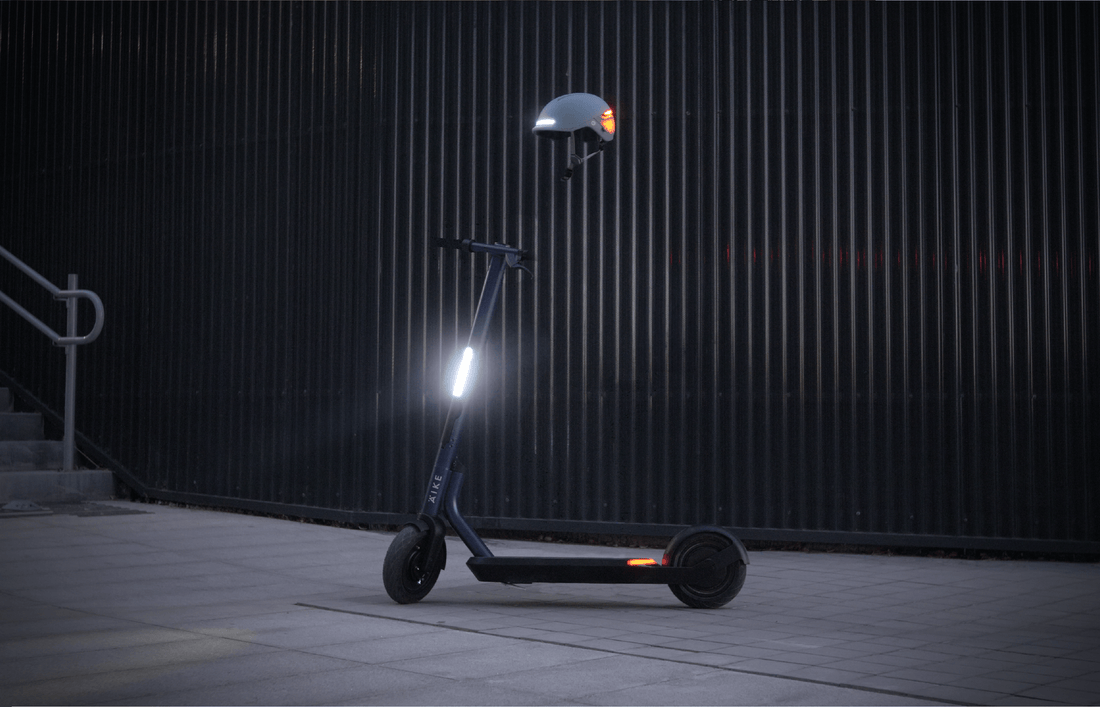 Samenwerking tussen Äike Scooter en UNIT 1 Helmet