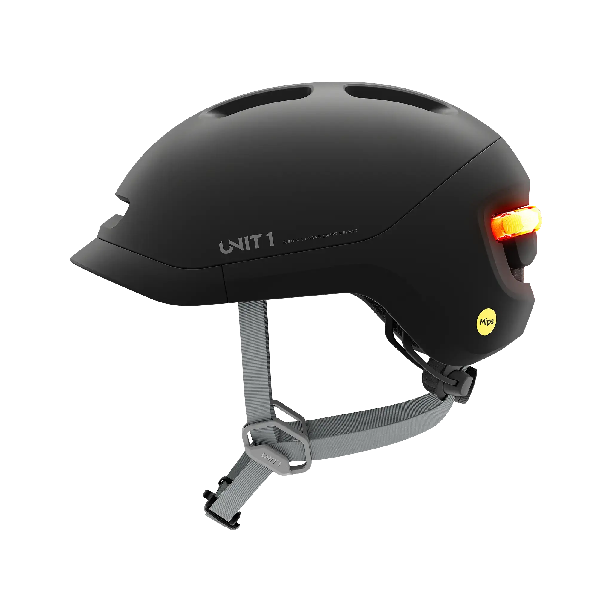 UNIT 1 NEON Mips Helmet - Blackbird Color