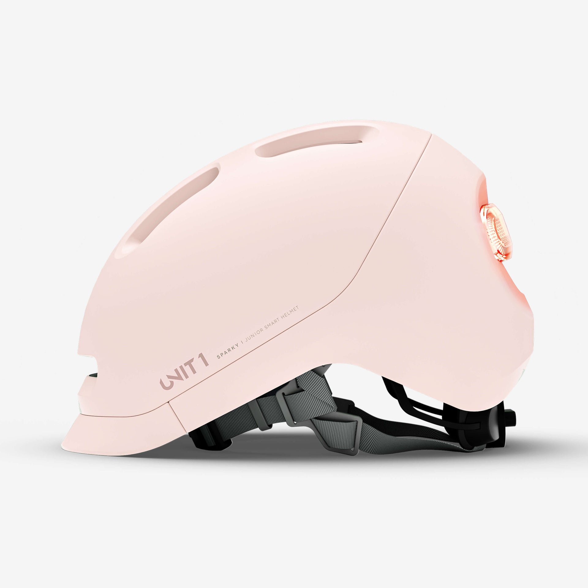 UNIT 1 - SPAR-SGRY-V1 - Fahrradhelm SPARKY für Kinder - hellgrau