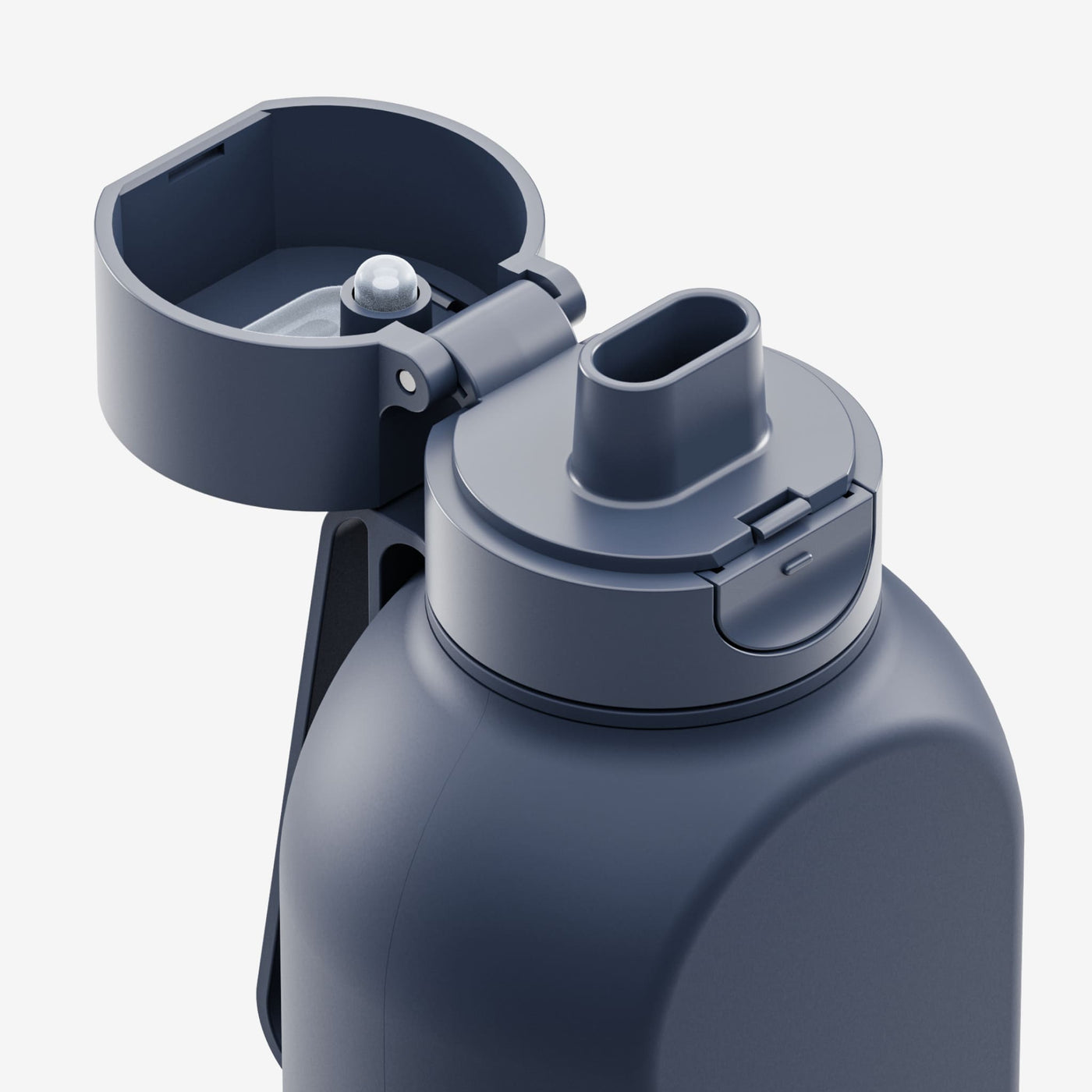 UNIT 1 Water Bottle in Deep Blue Color - Quick Action Cap