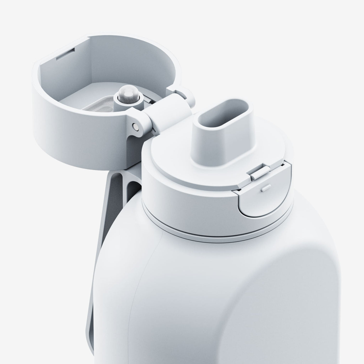 UNIT 1 Water Bottle in Stone Gray Color - Quick Action Cap