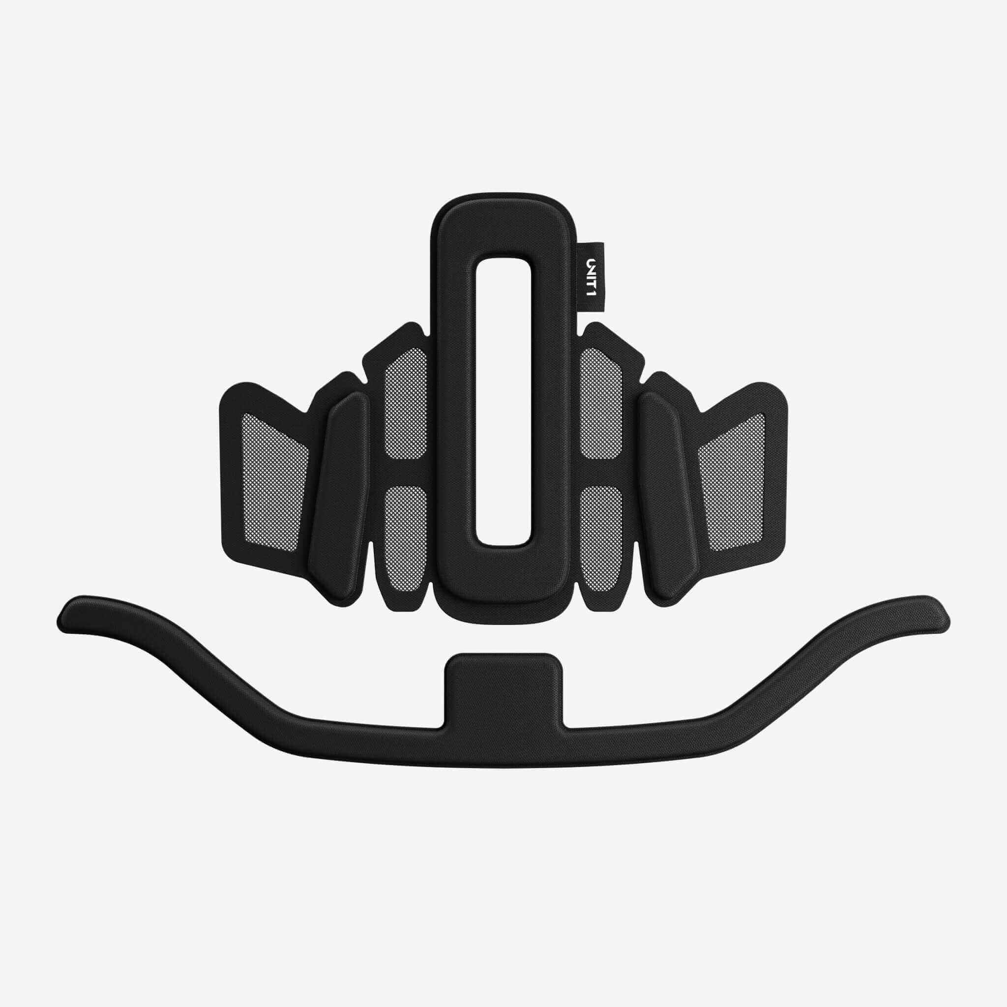 A two-button remote control with illuminated arrows pointing left and right.